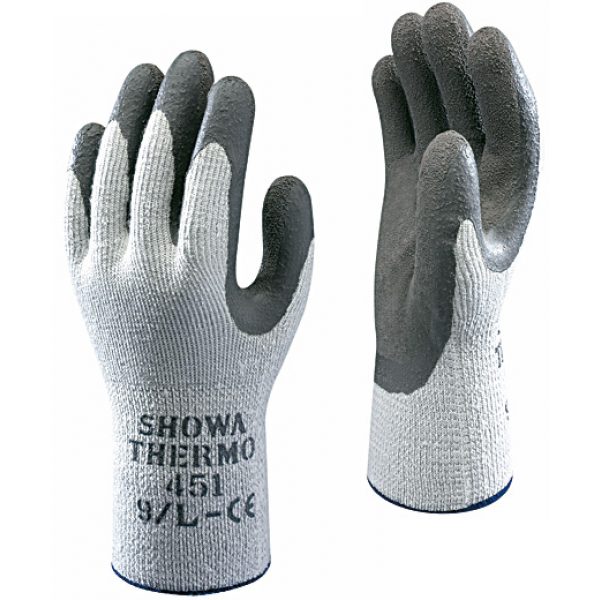 Showa Thermo Grip 451 Fleece Lined Grip Gloves