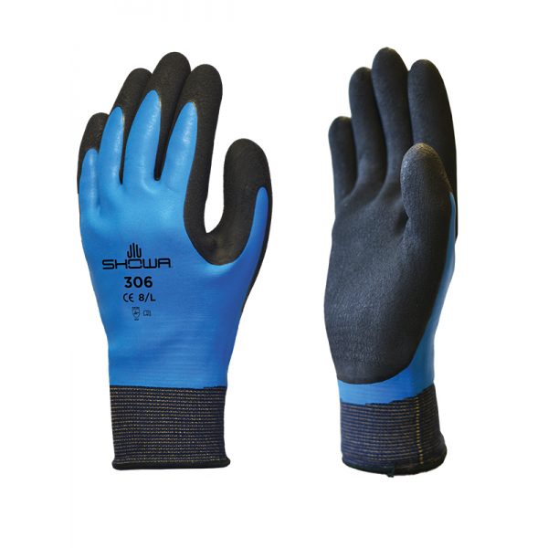 SHOWA 306 Water Repellent Latex Glove