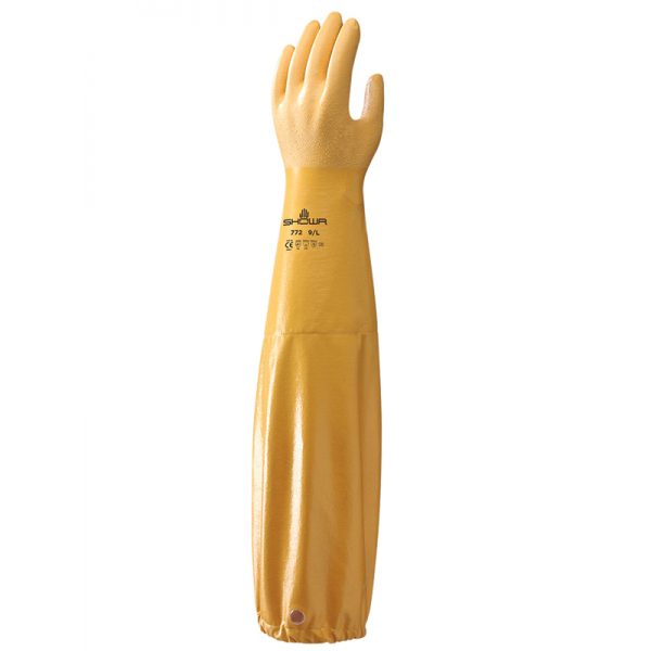 SHOWA 772 Long Sleeve Nitrile Glove
