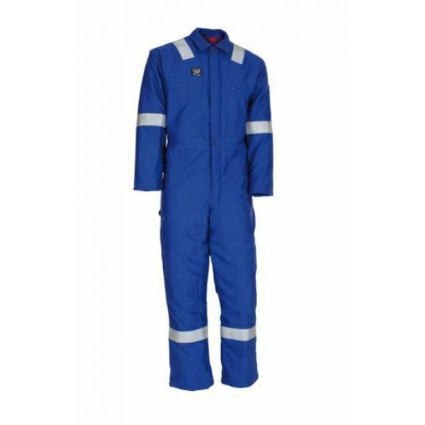 WENAAS ROYAL BLUE AMBASSADOR FIRE RETARDANT BOILERSUIT HI VIZ FR COVERALL - Image 2