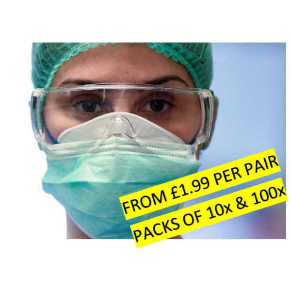Anti-droplets Safety Goggles Surgical Anti Dust Glasses Work Eye Protection Lab[Single Pair] - Image 3